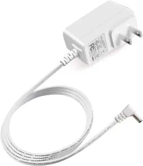 Jyh1z-0600100-aa Icreatin Power Cord For Vtech Baby Monitor Charger 6v Usa Ul Listed Adapter White