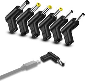 Kado Kado-usb-c-dc6 Usb Type-c To Dc 6 Adapter Set 90 Degree 5v Female Usb-c