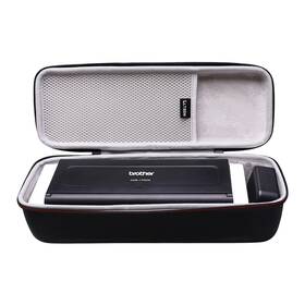 L Ltgem Cs943 Hard Case For Brother Ads-1700w / Ads-1200 Scanner Black