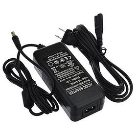 Ledwholesalers 3228-12vr2 12v 4a 48w Ac/dc Power Adapter With 5.5x2.1mm Dc Plug 1-pack Black