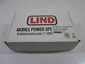 Lind Md1560-1662 Dc Module W Terminal Block New In Open Box Condition