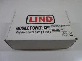 Md1560-1662 Lind Dc Module W Terminal Block New In Open Box Condition