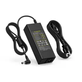 Magnifier-61 Ljo-eeih Dc 19v Power Cord Compatible With Samsung Tv 32 Inch Un32 J4000 J4500 J5205 Black