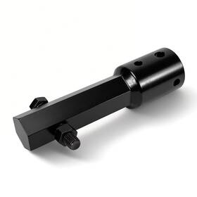 Loosoo Kd-az-zq0248 Auger Adapter Coupler 2 Inch Female Round To 2in Male Hex Heavy Duty Shaft
