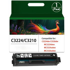 Lprintci C3224 C3210 Toner Cartridge Replacement Compatible For Lexmark C3326 C3