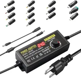 Am-003 Meiyue 144w Adjustable Power Supply Adapter 3v 24v 6a Universal Variable Black