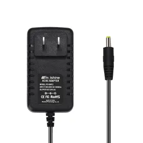 1758460 Molshine Dm12 6.6ft Cable 12v Ac Dc Adapter Compatible Dymo Black