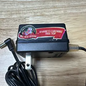 Mr Christmas 200ma Original 6v Ac/dc Adapter For Mr. Barbie S Carousel Tree Top