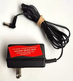 24034 Mr Christmas 24001 24024 Original 6v Ac Adapter Power Plug For Mr. Holiday Symphonium Music Box