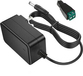 Mtdzkjg 2402 24v Dc Power Supply 2a 48w Ac Adapter Input 100 240v To Black