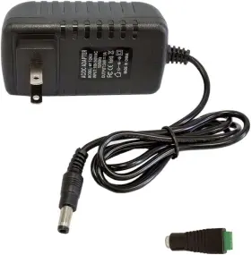 Mtytot 788505373064 24v Dc Power Supply 1a 24w Ac Adapter 100v-240v To 9cm 4.1cm 3.1cm Black