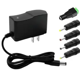 Alt-1201 Mtytot 12volt 1a Dc Power Supply Universal Ac/dc Adapter 7.6cm 6.5cm 2.7cm Black