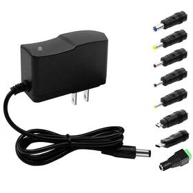Mtytot Myt-0901 9volt Dc Power Supply 1a Universal Ac/dc Adapter 100-240v 50/60hz 9 Black