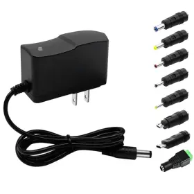 Myt-0901 Mtytot 9volt Dc Power Supply 1a Universal Ac/dc Adapter 100-240v 50/60hz 9 Black