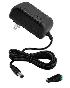 Mtytot Myt-1202 12volt Power Supply 2amp Ac/dc Adapter Transformer 100-240 12v 2a Black