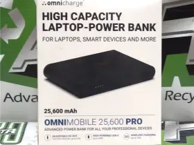 Op2qa002 Omnicharge Omni Mobile 25600mah Power Bank 72w Dc 60w Usb-c Wireless New In Box