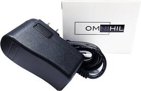 Omnihil Omni0915170555 Replacement 8 Feet Ac/dc Adapter Compatible With Blac K&decker Power