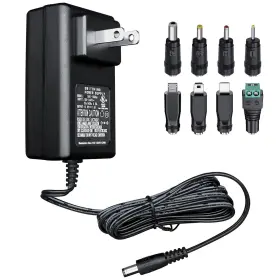 15v1a Oxzeewee 15v-1a 3 Ul Listed 15v 1a 6ft Power Supply Adapter With 8 Tips 15w