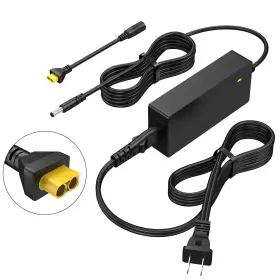 Dypa282 Perfeidy 19v 4.74a 90w Power Cord With Output Xt60 For Sdt Hota Rc Gt Black