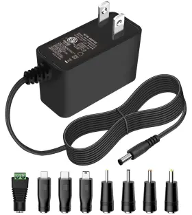 Pad001a Pluspoe 5v 2a Power Supply Adapter 10w Ac/dc Charger Ac100-240v To Dc 5 Volt Black
