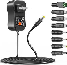 Powseed Ea048vmxamxx-12xx 48w Universal Ac Adapter 5v 6v 9v 12v 15v 19v 20v 24v Dc Power Black