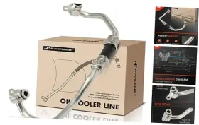 Aptol048 Premiumpartswhosale Turbocharger Coolant Line Compatible With Bmw 335i 2007-2010 Xdrive