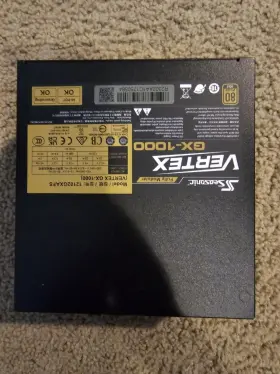 Gx-1000 Sea Sonic Seasonic Electronics Vertex 1000w 80 Plus Gold Atx Fully Modular Psu