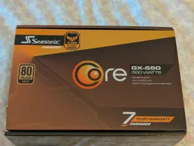 Gx-550 Seasonic New Condition Core 550w 80 Gold Full-modular Atx Power Supply