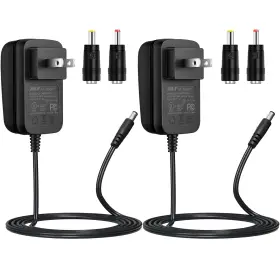 060503000 Security-01 Ul Certified 2-pack Ac To Dc 5v 3a Power Supply Black