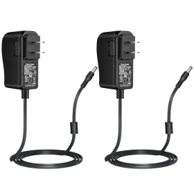 Cs-0501000 Security-01 2-pack Ac To Dc 5v 1a Power Supply Plug 5.5mm X 2.1mm Ul Listed Fcc
