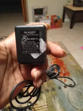 Ea-65a Sharp Genuine Oem Class 2 Ac-dc Adapter 6vdc 300ma