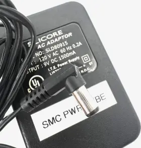 Sld80915 Silicore Ac Adaptor Ite Power Supply 9v Dc 1500ma Tested
