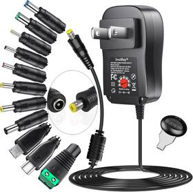 Soulbay Uc27u Universal Ac/dc Adapter 41w Switching Power Supply Multi Black