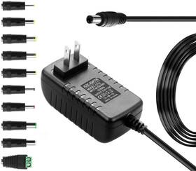 Suicingu 12015 12v 1.5a 1500ma Dc Power Supply Adapter Ac 100-240v 50-60hz Black