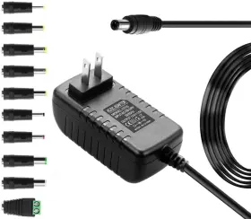 12015 Suicingu 12v 1.5a 1500ma Dc Power Supply Adapter Ac 100-240v 50-60hz Black