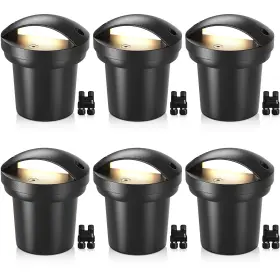 Mdwy0506c Sunvie 6 Pack Low Voltage Landscape Lighting 5w Waterproof Well Lights Landsc