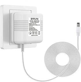 Syflyh Syflyh-03500 120v To 3v Power Adaptor For Frabill Aerators Charging Cord White