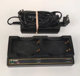 41117-00 Trimble Dual Charger Battery W 18v 3a Power Supply For Dini 5800 R8 R7
