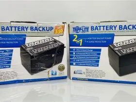 Internet550u Tripp Lite Ups550 Battery Backup Ups Open Box Lot Of 2