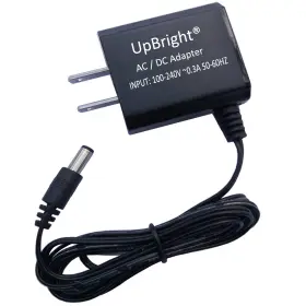 56.55004 Upbright 6v Ac/dc Adapter Compatible With Department 56 Grimsly Manor # Black