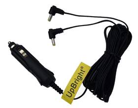 Upbright Ns-p10dvd 9v -12v Car Dc Adapter 2 Output Plug Tips Compatible With Insignia