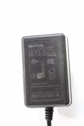 Pwr252-010-02-b Verifone Au-79dmu 8v Power Adapter Cord For Vx680 Vx670 - Black
