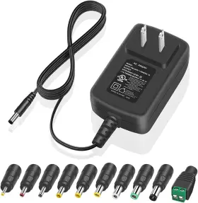 8vduot2adc Vifocufy 8v 2a 1.9a 1.5a Ac Adapter Power Supply 1000ma 500ma Cord With 10 Tips