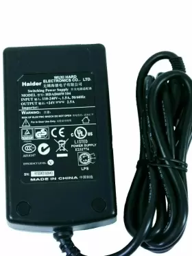 Tm-t88ii Wuxi Hard Electronics 24v 2.5a 2500ma 60w Genuine Haider Adapter 3-pin For Epson Tm-290ii Tm-h6000 Tm-t70 Tm-t88