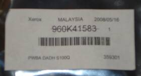 Xerox 960k41583 Pwba Dadh S100q