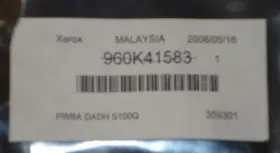 960k41583 Xerox Pwba Dadh S100q