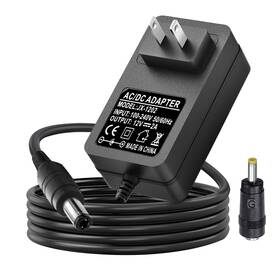 Ycwwzzh 006099 12v Ac/dc Portable Dvd Player Charger Power Adapter Compatible Black