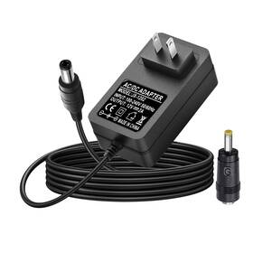 Ycwwzzh 768469355443 Sylvania 12v Ac/dc Portable Dvd Player Charger - Power Adapter For 7 Inch Black