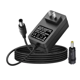 Ycwwzzh 768469355443 Sylvania 12v Ac/dc Portable Dvd Player Charger - Power Adapter For 7 Inch Black