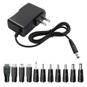 Yikaien C-5v1a-11t 5v 1a Universal Charger Power Adapter 5.5x2.1mm Dc Charging With 11